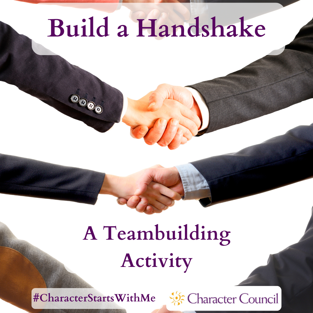 Teambuilding Build a handshake