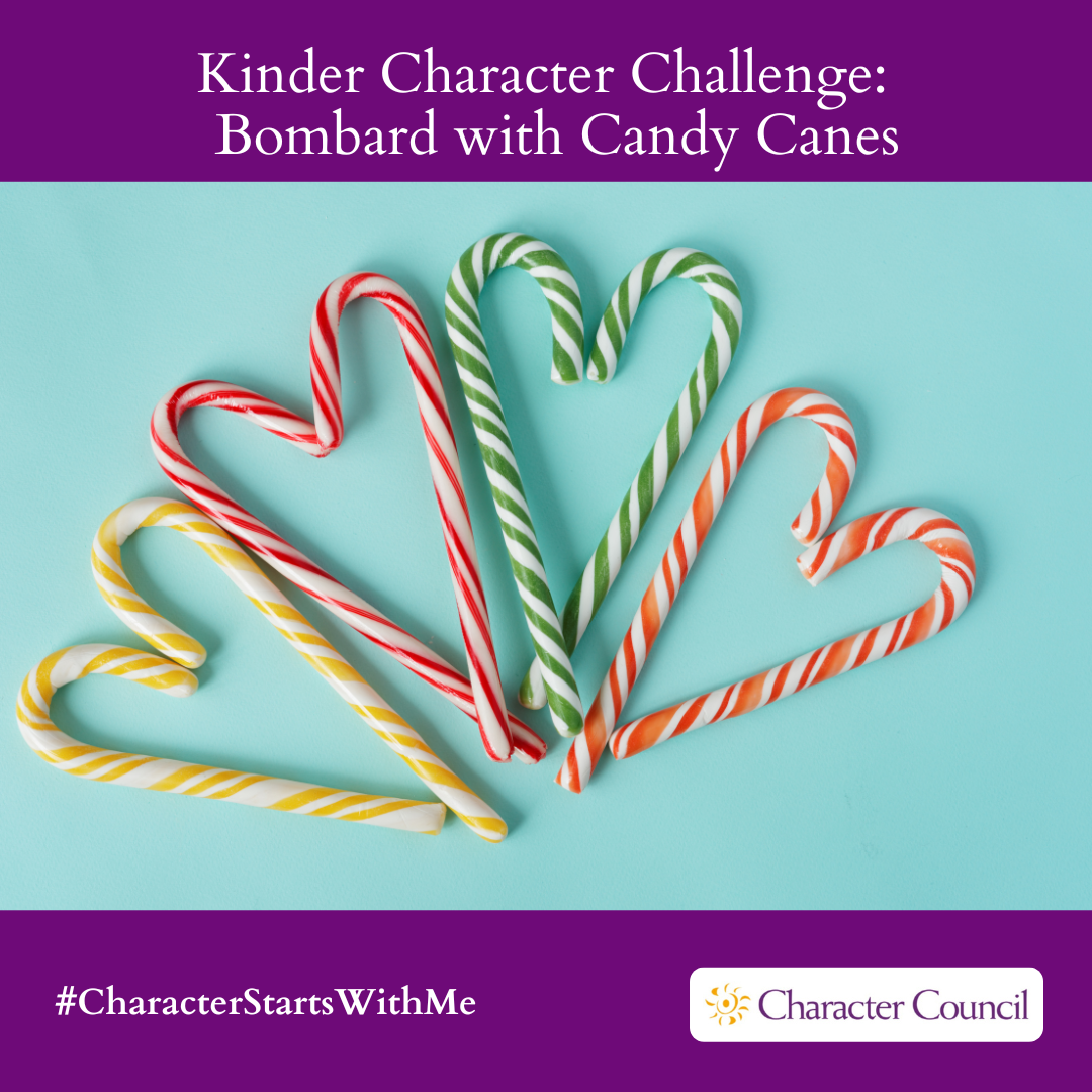 Kinder Character Challenge Bombard With Candy Canes Character Council
